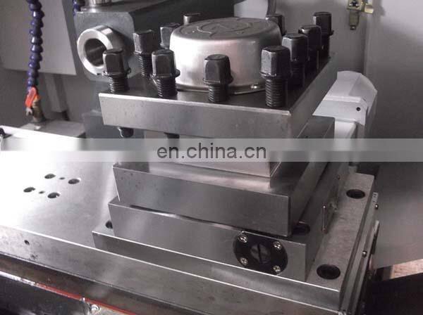 Super precision cnc lathe machine with gang type tool holder HCK36L