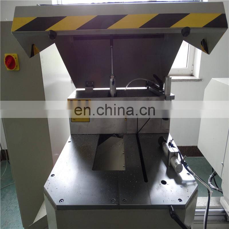 cut-off saw/Aluminum and plastic profiles clamping and cutting /Double head cutting saw for plastic profile