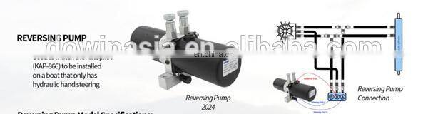 Hydraulic Reversing Pump For Boat KAP 866 Autopilot