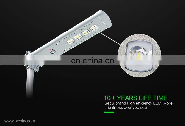 Manufacturer Supplier 35w solar street light Exported to Worldwide
