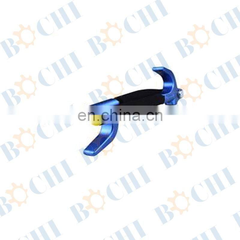 Foldable steering wheel lock for universal car with different color