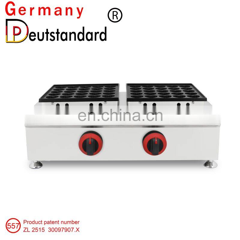 dutch pancake machine 25+25 holes gas pancake maker machine/poffertjes grill
