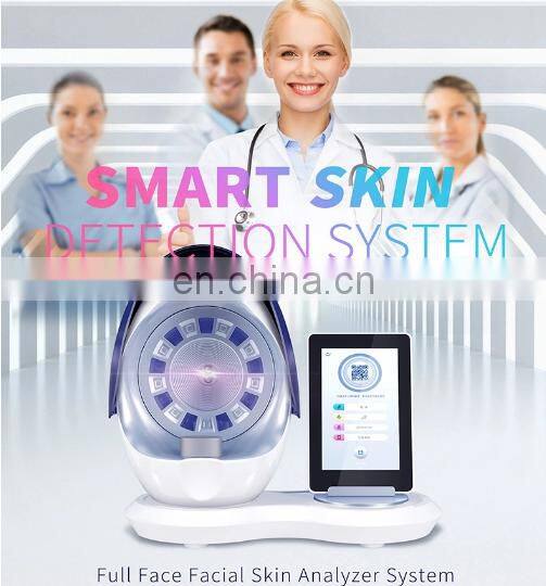Newest Multi-languages Auto-analysis 10 Mega Pixels Beauty Skin Moisture Analyzer