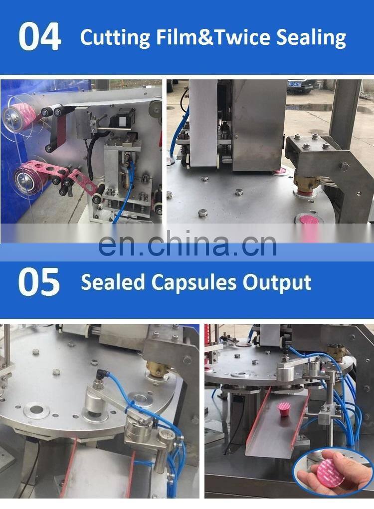 Shanghai manufacture nespresso filling sealing machine