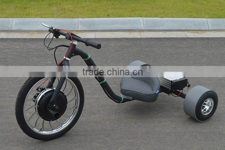 China Big wheel adult electric drift tricycle for sale