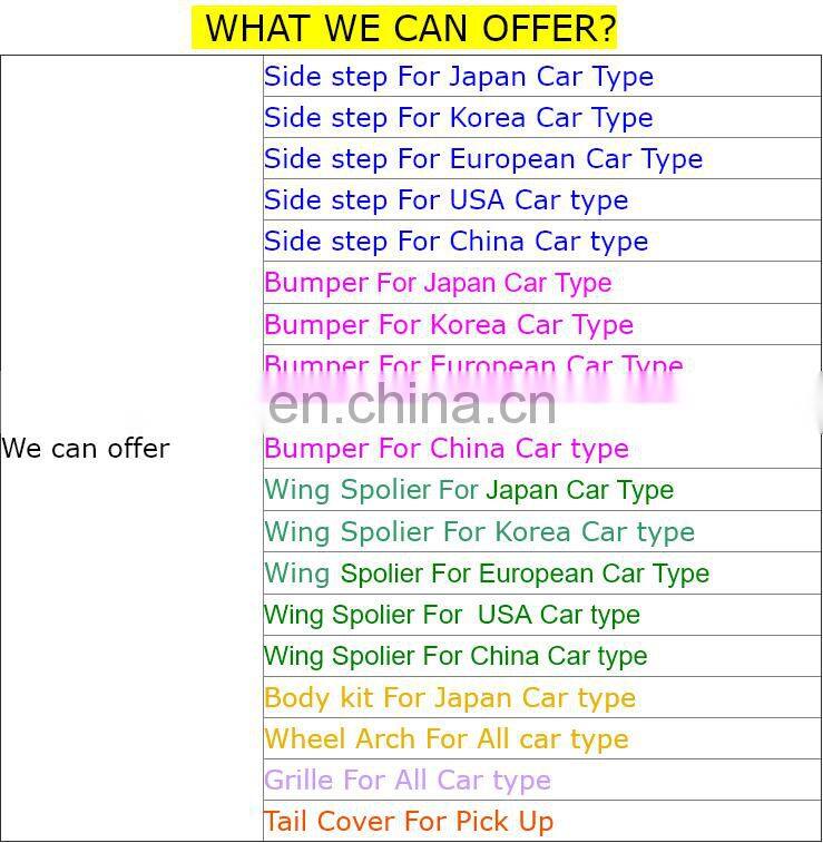 Factory Directly Supply Other Auto Parts Car Accessories ABS Material Black/Carbon Fiber Color Universal Front Lip For All Cars