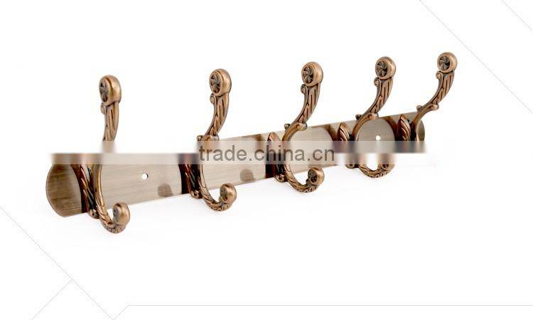 Wesda zinc alloy coat hook Hang hang clothes from a vintage copper cap Bathroom toilet 070