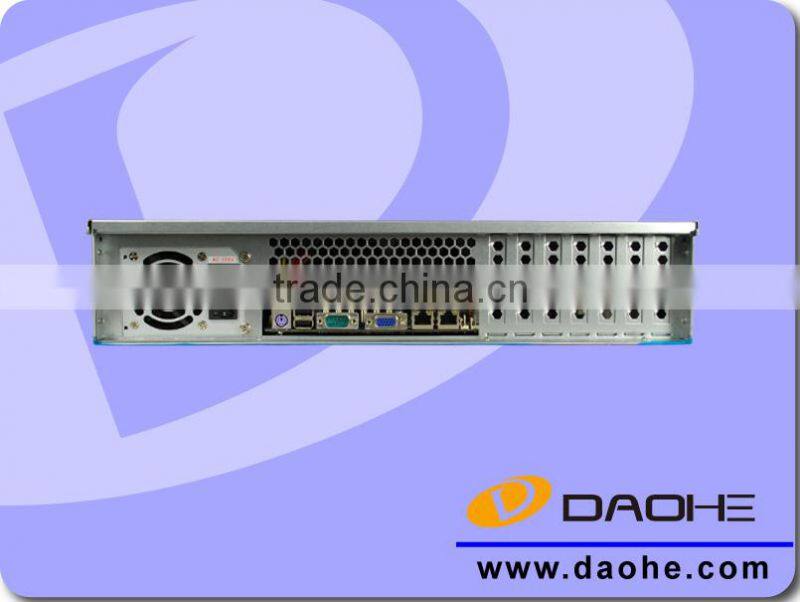 2U Entry Computing and Storage Server Chassis - 8x 3.5" Hot-Swap