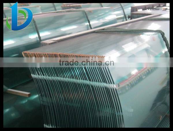 High Grade tempered curved laminated glass for building laminated safety glass