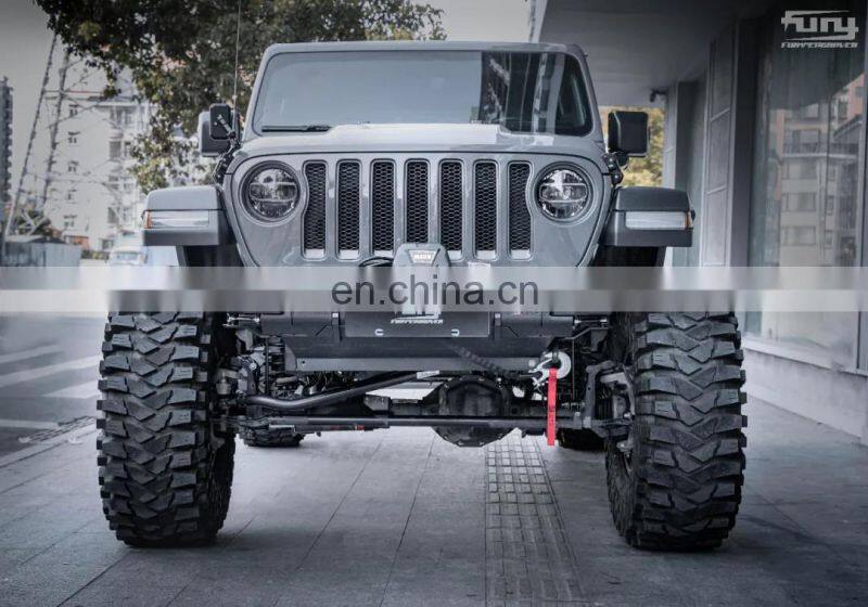 Fury series front bumper for Jeep Wrangler JL accessories 4x4 bumper guard for Jeep