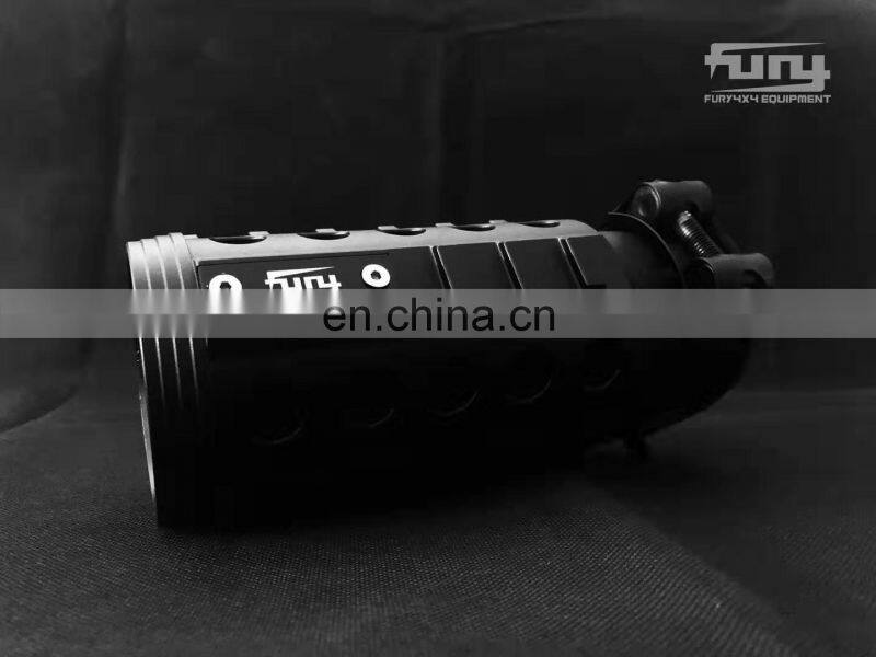 offroad black Muffler Exhaust Pipe For Jeep Wrangler JK/JL 4x4 accessory maiker manufacturer