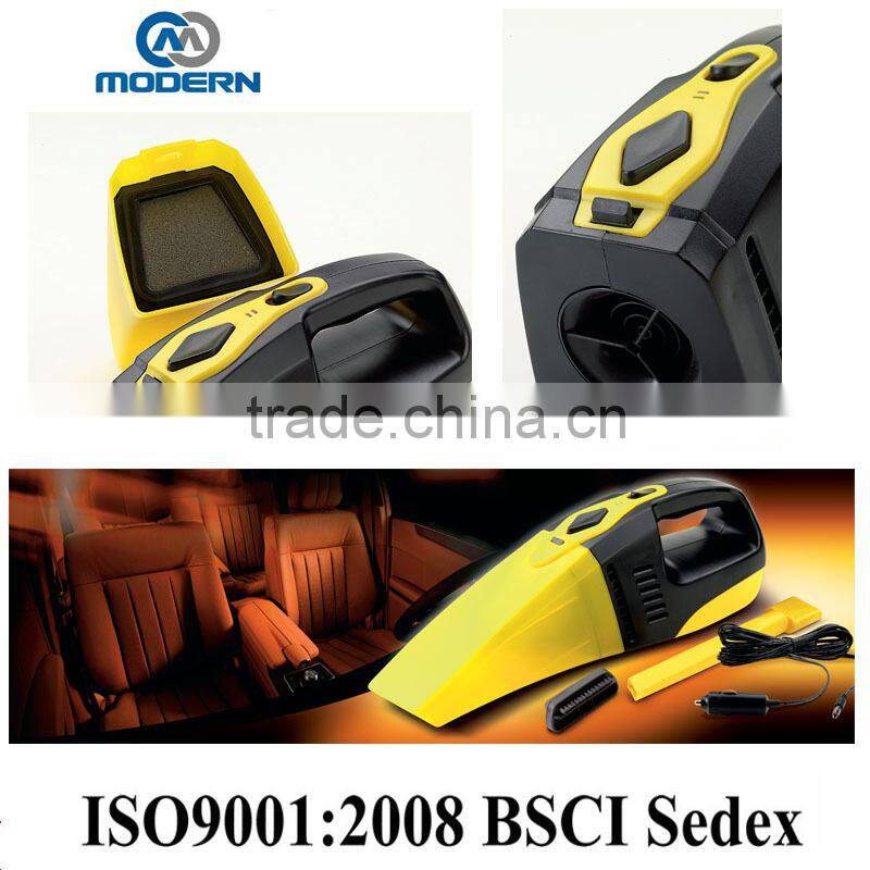 Rechargeable battery powered vacuum cleaner