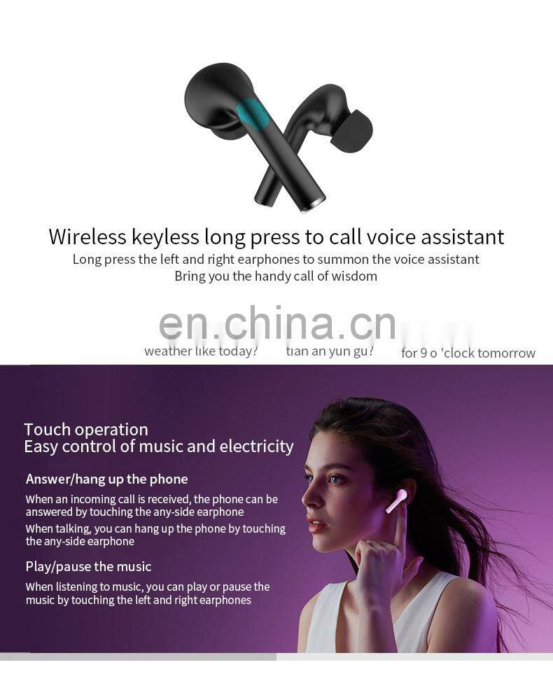 J3 Pro Tws earphones Wireless Headset Sport earbuds Touch Control 5.0 LED Display Headphone For All Phone