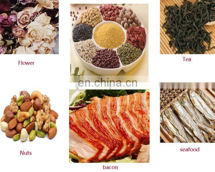 Seafood seaweed drying processing machine fish feed meal pepper chili dryer