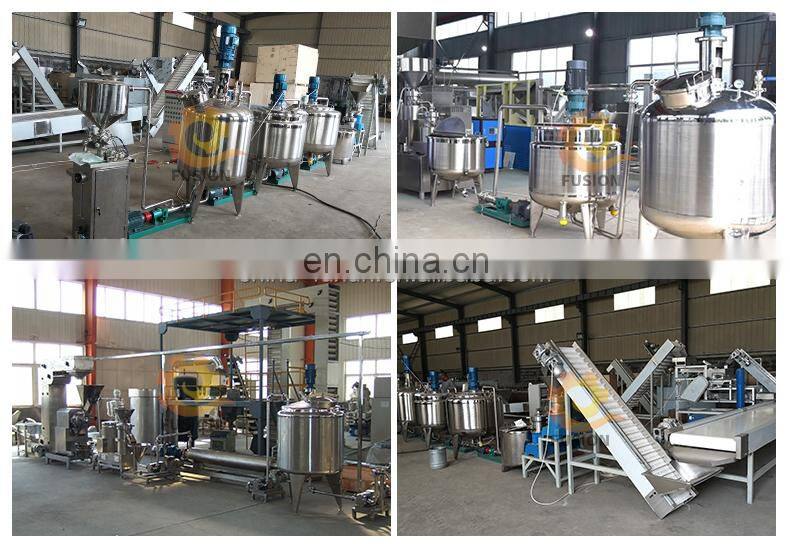 On Sale Peanut Butter Production Line Automatic Peanut Butter Making Machine India Price Sesame Tahini Machine Price