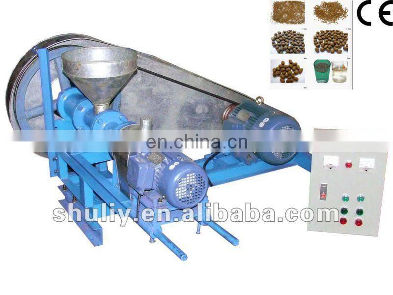 hot single screw floating fish feed pellet machine/poultry pellet feed machine/mixing machine animal feed