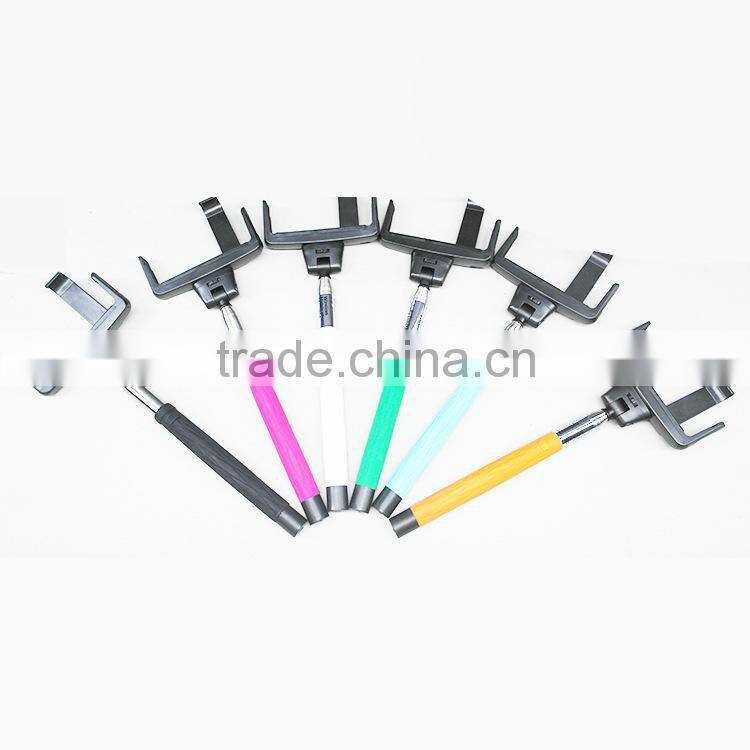 Extendable Selfie stick Pole Handheld for D09 iphone android Remote Control with Bluetooth Shutter