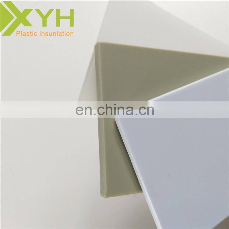 White Color PP copolymer Plastic Sheet