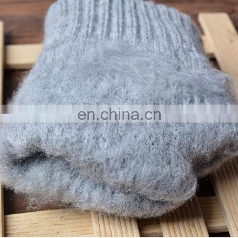 Women Men Knitted Winter acrylic Gloves Warm Thick Gloves Touch Screen Gloves