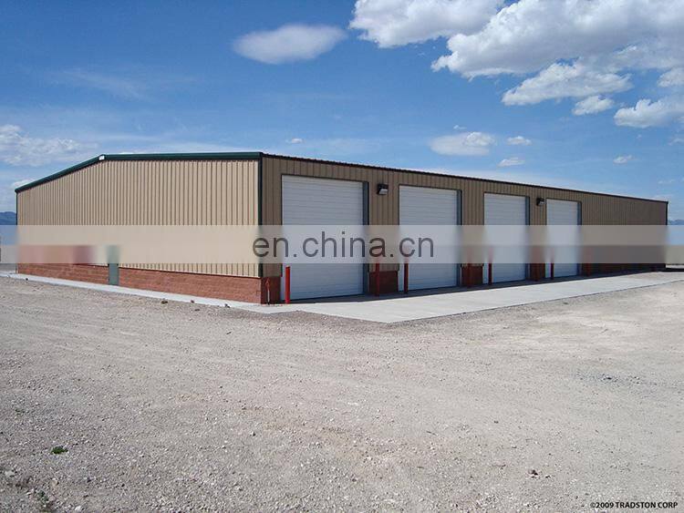 Prefabricated Workshop Self Storage Prefab Warehouse With Steel H Beam