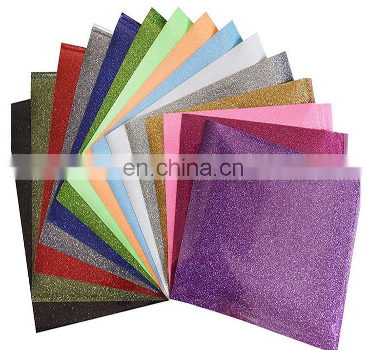 korea quality Hot sell heat transfer glitter vinyl For Clothing T-Shirt