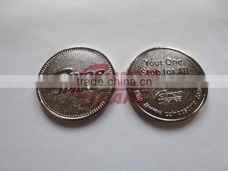 New Best sell high quality no magnetic tokens