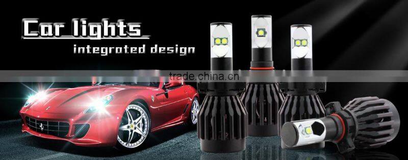 Ultra bright white H16 all in one led headlight kit auto led headlamp