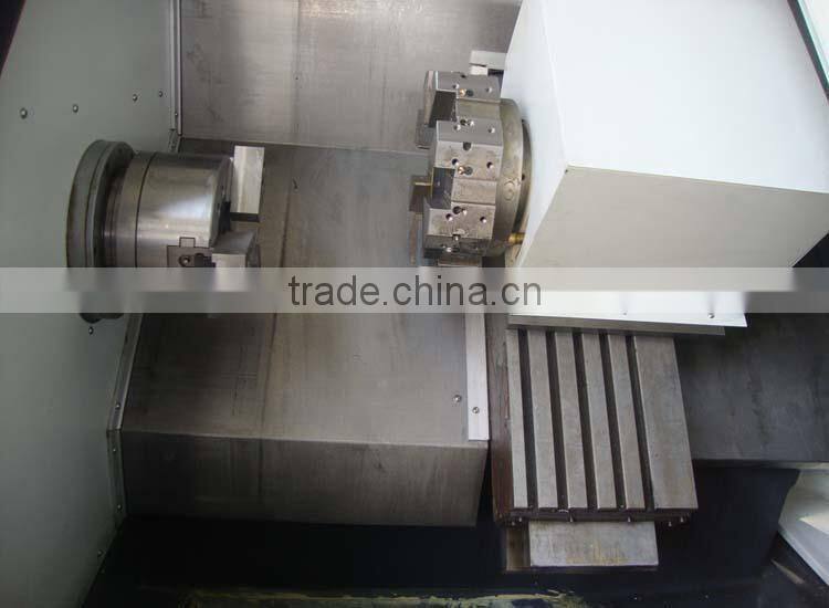 CKX400F Inclined bed CNC Lathe Machine metal turning machine center from China low cost high quality