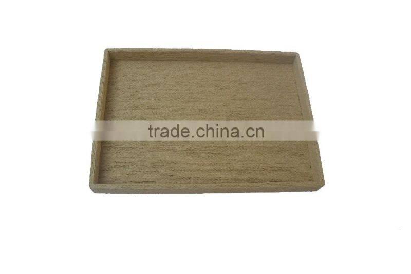Chinese factory customized MDF jewellery stand/ custom wooden necklace display tray G-01
