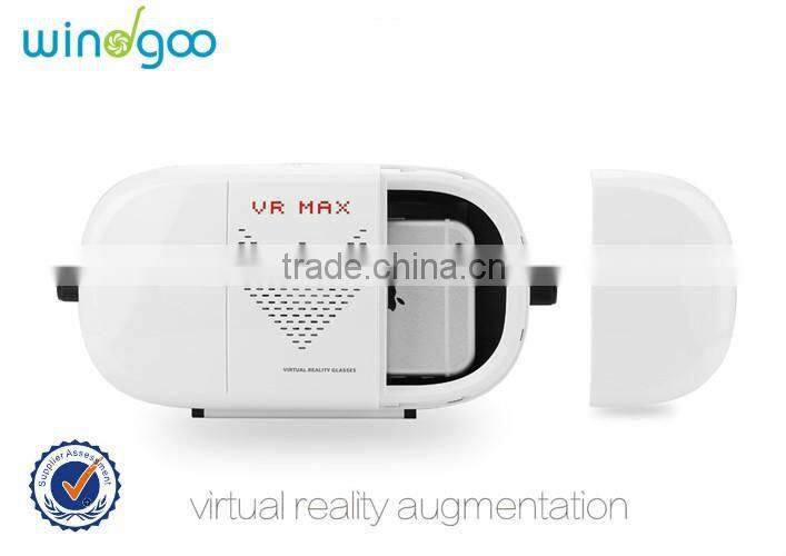 Wholesales 3D Generation 3D VR Max Box Glasses Virtual Reality Headset For Smart Mobile Phone 3.5-6.03D VR Max Box Glasses