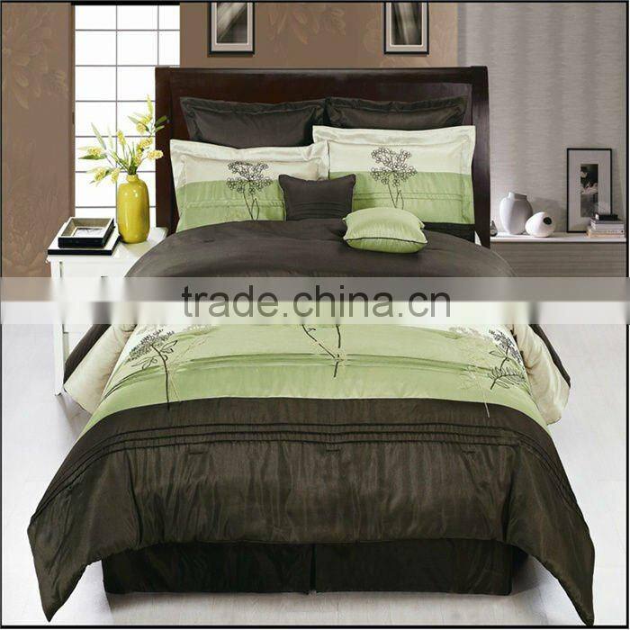 2016 Best Selling 8Pcs Embroideried Comforter Set