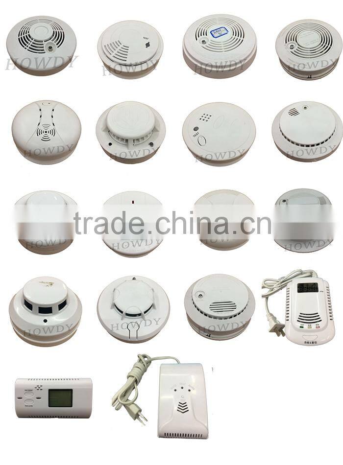 2014 hot selling fire alarm,smart smoke detector,9V battery &220VDC cigarette smoke detector