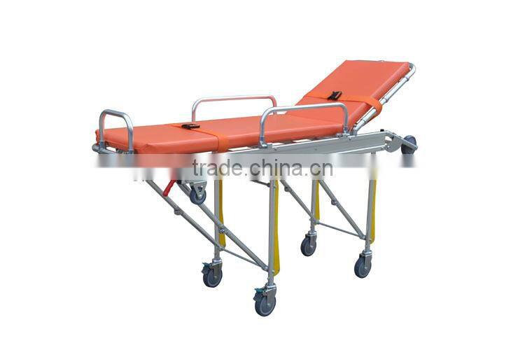 high quality hospital folding used ambulance stretcher
