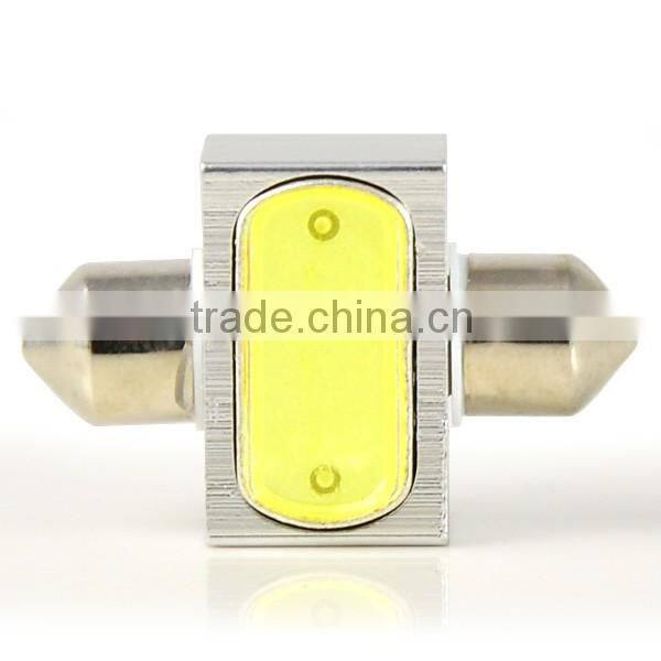 2W LED Car Light high power COB LED Lamp LED Width Lamp Reading Lamp DC 12V Energy Saving Light Festoon 31mm