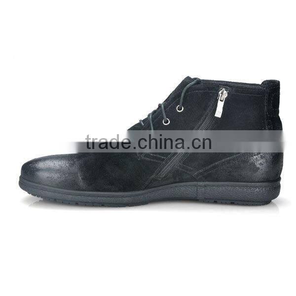 Men soft leather boots