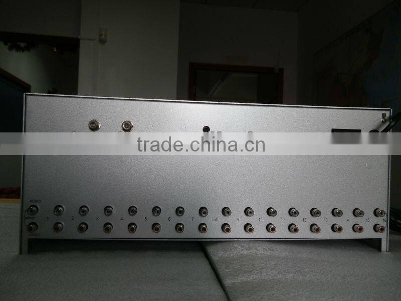JM-50168 Good Quality CATV 16 Fixed Channel Modulator
