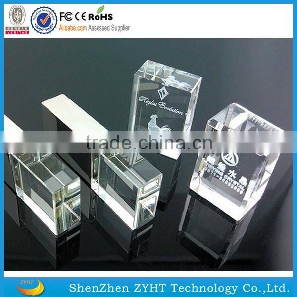 wholesale crystal usb flash drive for promotional gifts 4gb 8gb thumb drive