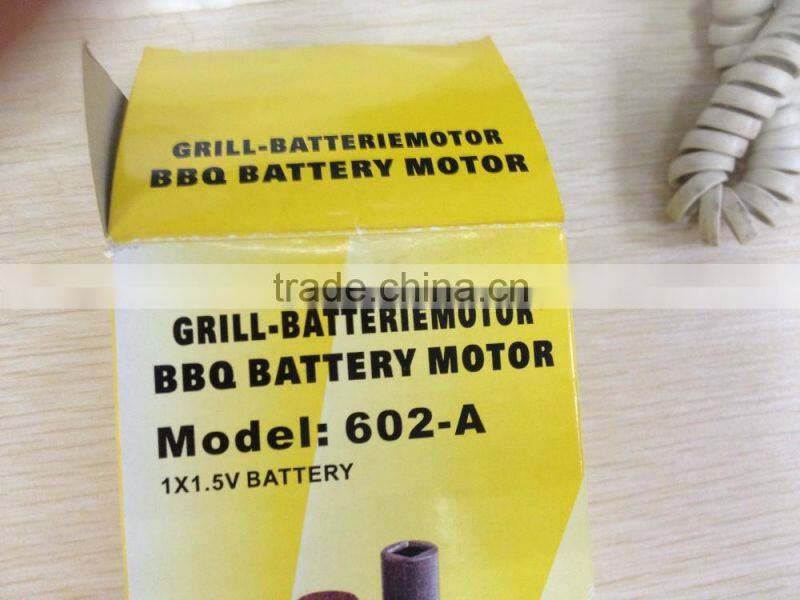 DC 3v battery bbq motor with CE certificated