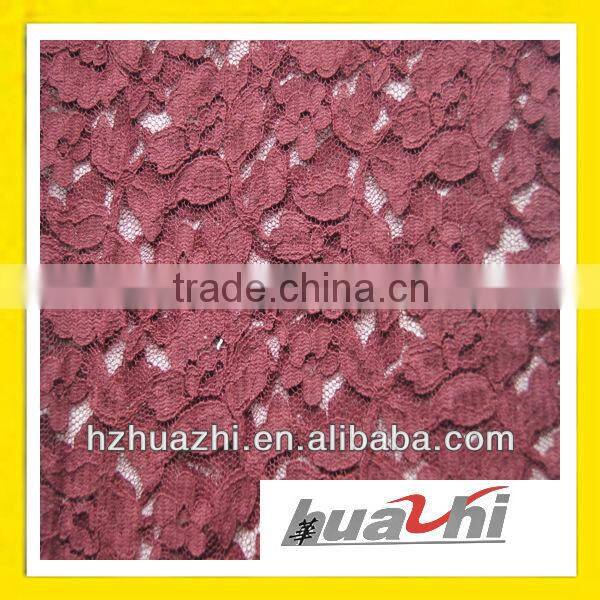 green bottom embroidered organza fabric