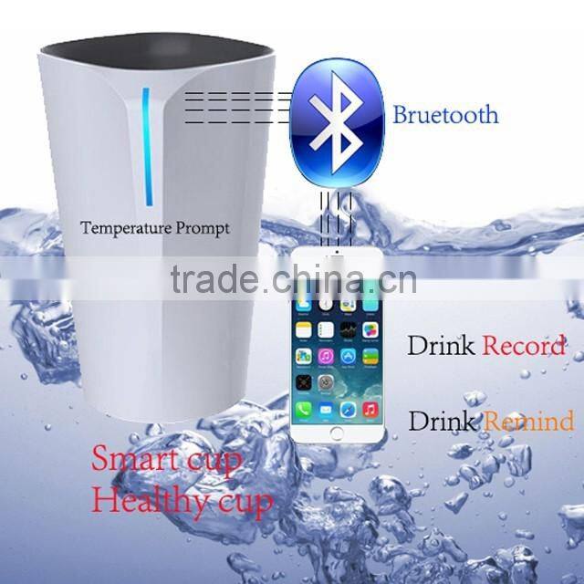 Healthy gift Water temperature prompt Smart cup with Bluetooth