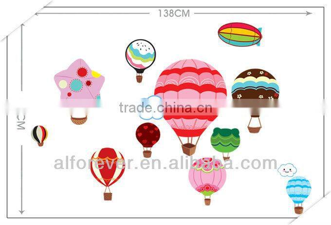 Big size ball cartoon wall decor for kids 60*90cm