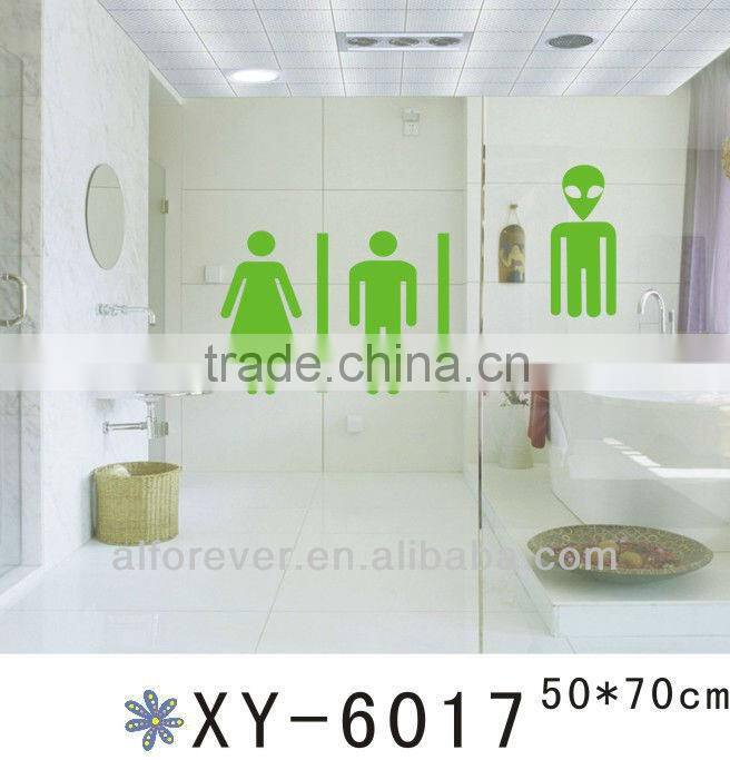 Men or women wall decal wholesale home decor,wall decal