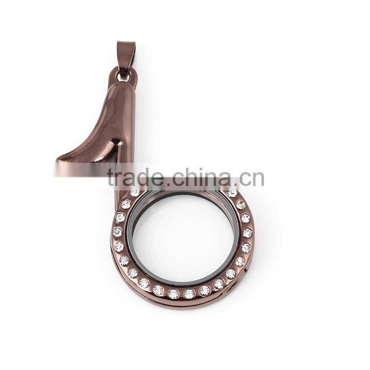 Little Rat Floating Locket Silver Pendant Alloy Floating Locket Pendants Floating Locket Charms