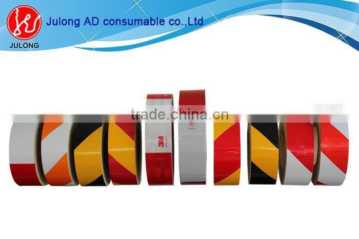 Best sale reflective tape 3100 double color white reflective tape light reflective tape 5cm*50m