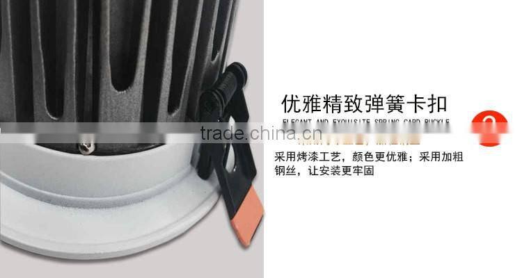 High quality Die Casting LED Downlight 7w 9w 12w 15w 18w 24w 36W SMD5730 LED Ceiling Lamp Porsche Tires