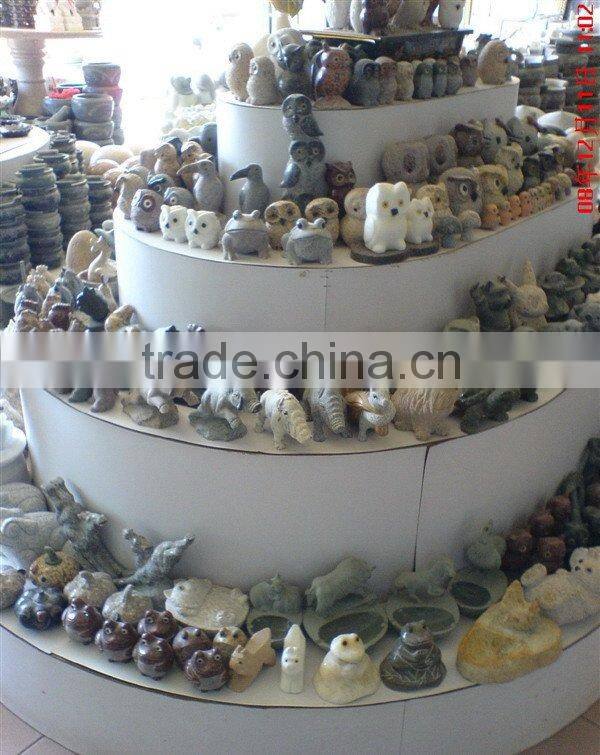 animal dog carved stone