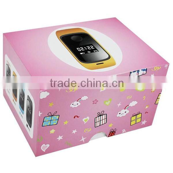 2016 hot sell GPS tracker kids watch phone