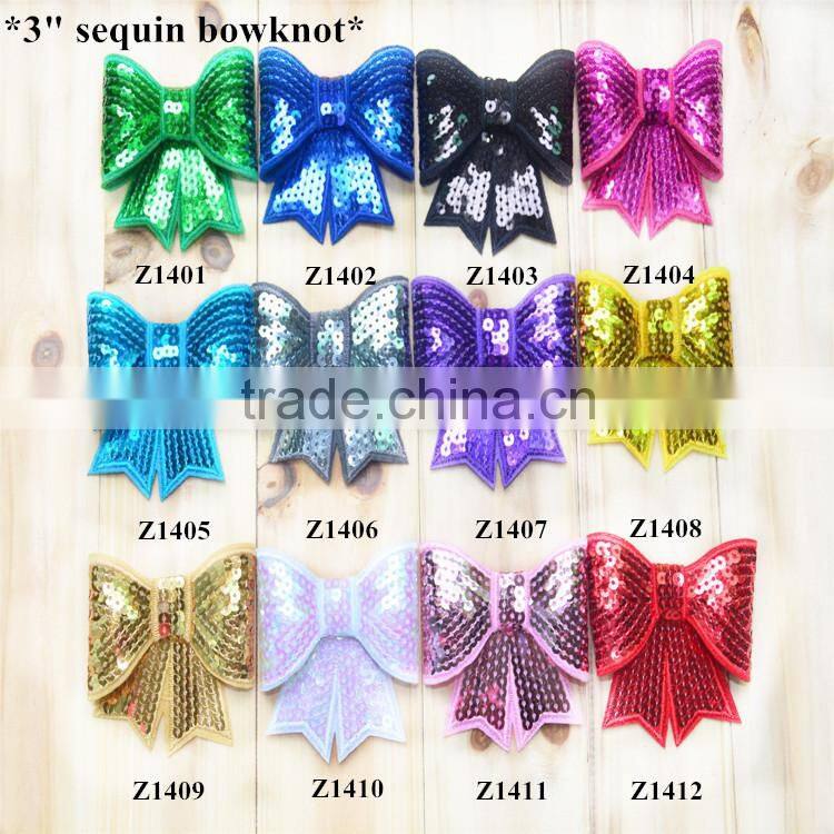 New style girly colorful 3" chiffon pearls hair bow,chiffon rosette hair bow hair hand