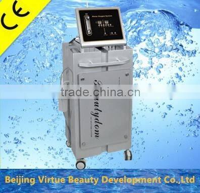 Portable hydra microdermabrasion facial beauty machine with water jet peel