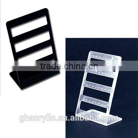 GH-RZ355 Contemporary design modern Acrylic Earring Display Card,Plexiglass Earring Display